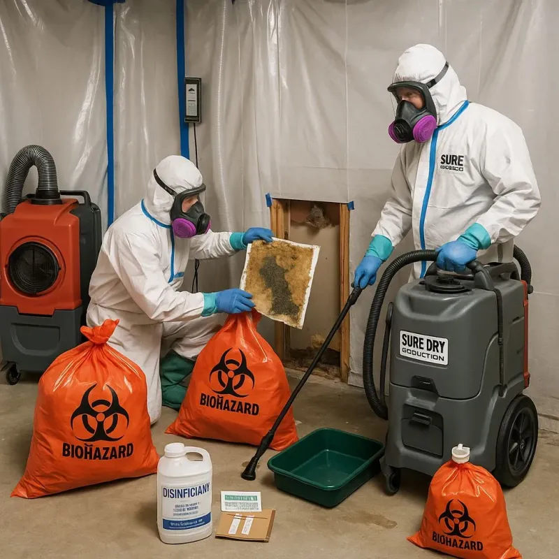 Contaminated Water Handling Protocols process in New Richmond, OH