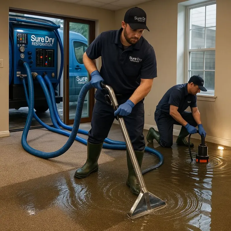 Water Extraction and Removal process in New Richmond, OH